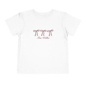 BC “For Welles” Bow Baby Tee